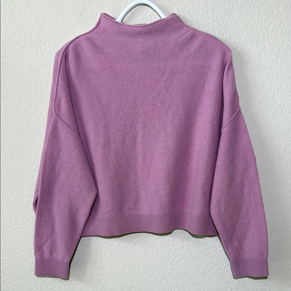 Pilcro The Alani Cashmere Mock-Neck Sweater - Picture 2 of 5